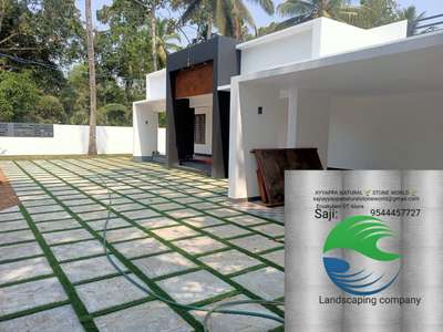 Flooring, Outdoor Designs by Contractor AYYAPPA  NATURAL STONE WORLD, Ernakulam | Kolo