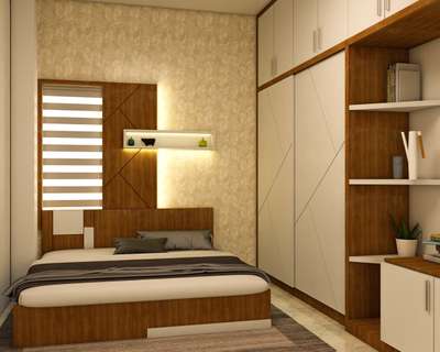 Furniture, Storage, Bedroom Designs by Interior Designer Ajith P, Wayanad | Kolo