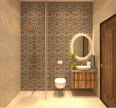 Door, Bathroom, Wall Designs by Contractor shamim shifi, Delhi | Kolo