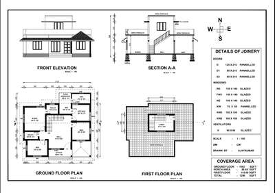 Plans Designs by 3D & CAD Ajaykumar P A, Kottayam | Kolo