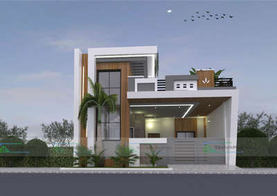 Exterior Designs by Civil Engineer Manisha Bedse, Indore | Kolo
