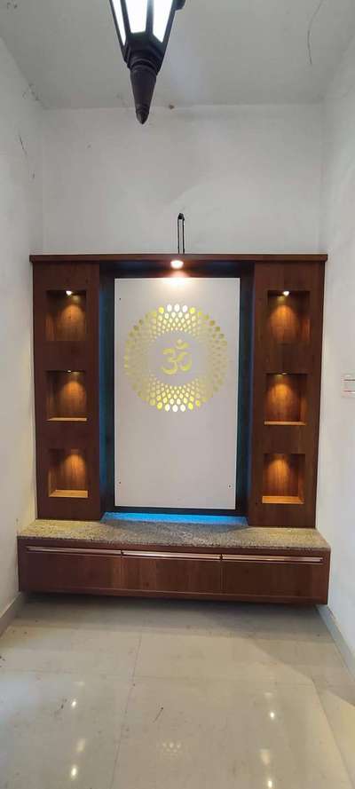 Prayer Room, Storage, Lighting Designs by Interior Designer RAS interior , Palakkad | Kolo