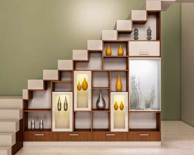 Staircase, Storage, Home Decor Designs by Interior Designer Elegant home interiors, Wayanad | Kolo