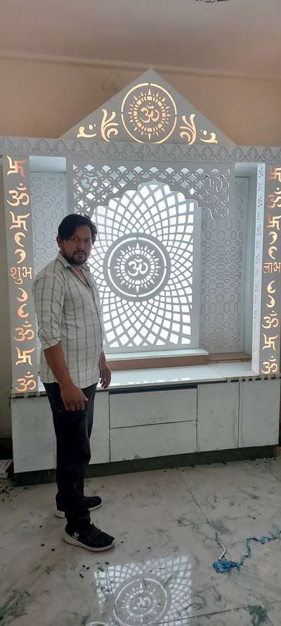 Prayer Room Designs by Carpenter Faheem Saifi, Meerut | Kolo