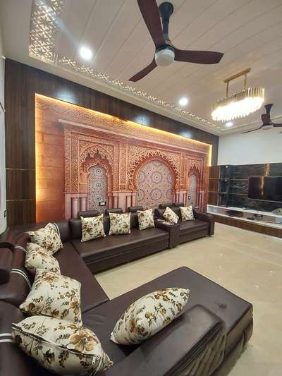 Furniture, Living, Wall, Ceiling Designs by Interior Designer Niraakar Design studio, Indore | Kolo