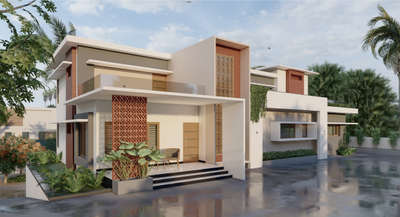 Exterior Designs by Architect Dzan Consultants, Kozhikode | Kolo