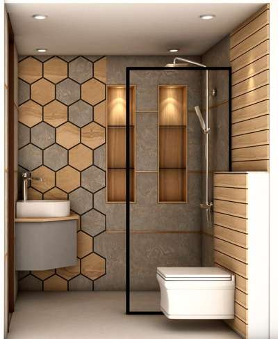 Bathroom Designs by Interior Designer Roshni Pal, Delhi | Kolo