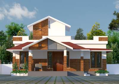 Exterior Designs by Contractor Subeesh Amayur, Palakkad | Kolo