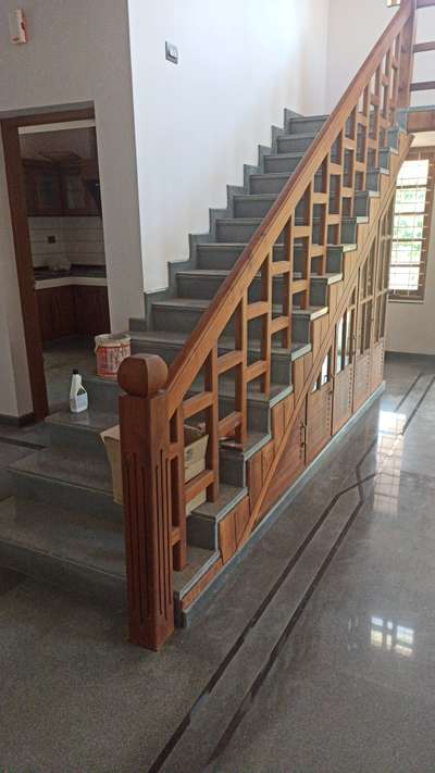 Staircase Designs by Contractor anoop Rajan, Kollam | Kolo