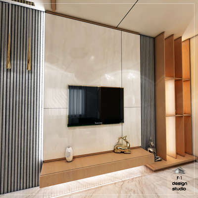 Living, Storage Designs by Interior Designer Id Yogi Jangid, Jaipur | Kolo