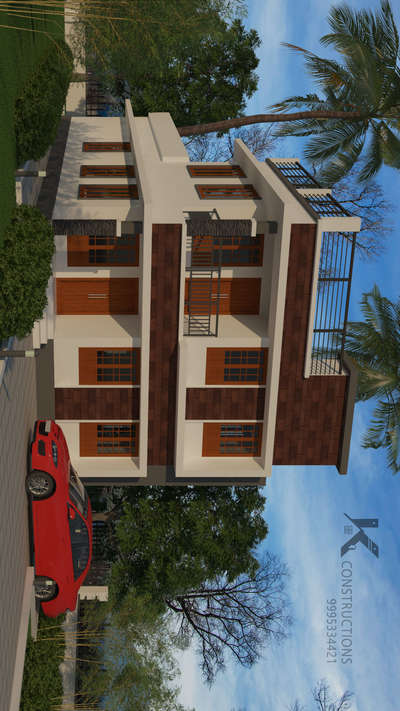 Exterior Designs by Civil Engineer Ajil KD, Thrissur | Kolo