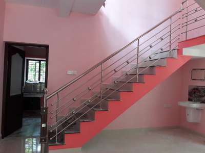 Staircase Designs by Fabrication & Welding Alex Galaxy Engineering  Alex Galaxy Engineering , Thiruvananthapuram | Kolo
