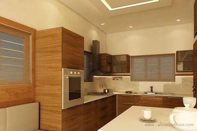 Storage, Table, Lighting, Kitchen Designs by Interior Designer Noufal  almas 9744365949  , Malappuram | Kolo