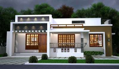 Exterior, Lighting Designs by Contractor advika  home builders , Ernakulam | Kolo