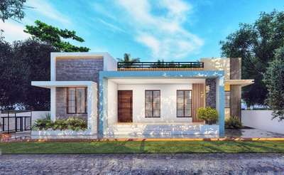 Exterior Designs by Architect vsn designs  and developers, Thiruvananthapuram | Kolo