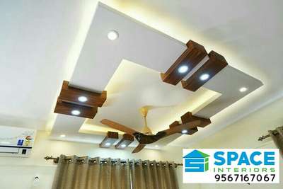 Ceiling Designs by Contractor SPACE  INTERIORS, Thiruvananthapuram | Kolo