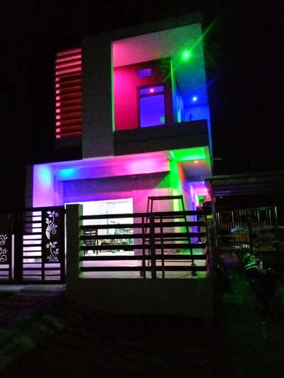 Exterior, Lighting Designs by Contractor राहुल  कलसाडिया, Ujjain | Kolo