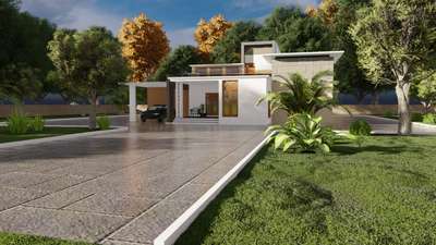 Exterior, Flooring Designs by 3D & CAD Dittin  Devasia , Palakkad | Kolo