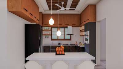 Kitchen, Storage Designs by Civil Engineer Prem raj, Pathanamthitta | Kolo