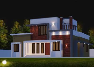 Exterior, Lighting Designs by Civil Engineer  Muhammed Dilshad C, Malappuram | Kolo