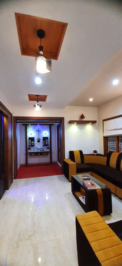 Ceiling, Flooring, Lighting Designs by Carpenter Jahid Khan, Kozhikode | Kolo