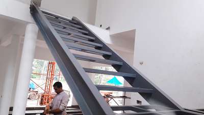 Staircase Designs by Fabrication & Welding Delvin delu, Ernakulam | Kolo