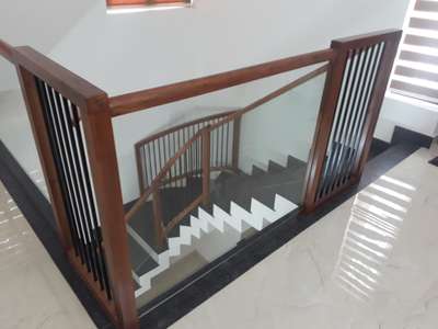 Staircase Designs by Civil Engineer saifudheen T, Kannur | Kolo