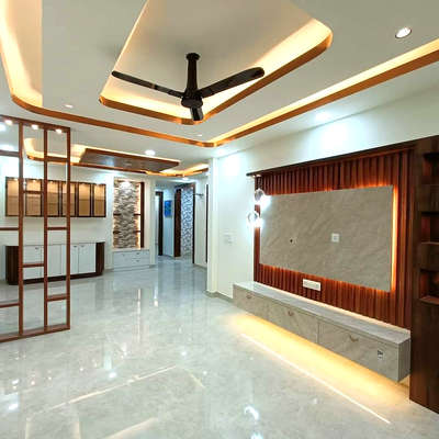 Ceiling, Lighting, Living, Storage Designs by Interior Designer Dg  Interior, Delhi | Kolo