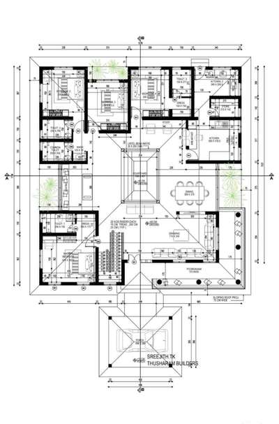 Plans Designs by Civil Engineer Sreejith Tk, Kannur | Kolo