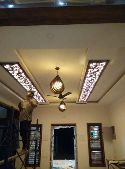 Ceiling Designs by Interior Designer Jithesh Lal, Malappuram | Kolo