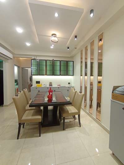 Ceiling, Furniture, Lighting, Table Designs by Interior Designer dreamz creatorz, Gautam Buddh Nagar | Kolo