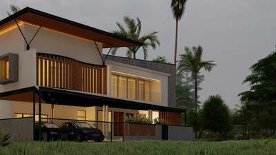 Exterior Designs by Architect Architect Harilal, Thiruvananthapuram | Kolo