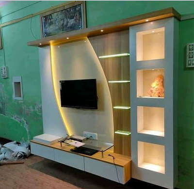 Lighting, Living, Storage Designs by Carpenter vikash  kumar, Delhi | Kolo