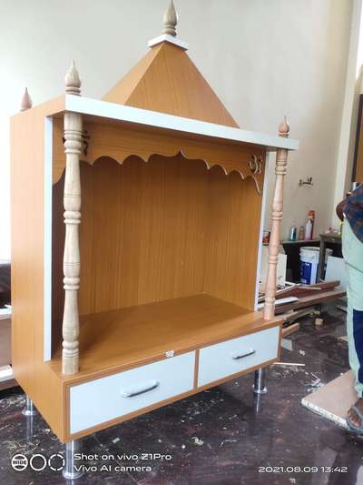 Prayer Room, Storage Designs by Carpenter Jamshed khan, Gurugram | Kolo