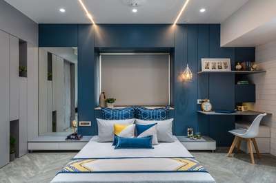 Bedroom Designs by Interior Designer Vakil Ahmed, Gurugram | Kolo