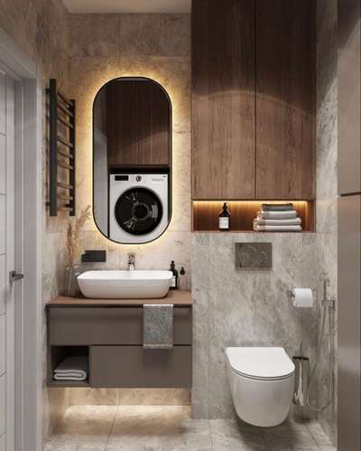 Bathroom, Lighting Designs by Interior Designer MAJESTIC INTERIORS ™, Faridabad | Kolo