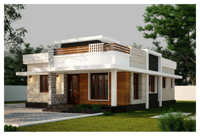 Exterior, Outdoor Designs by Contractor Rajesh kuttan, Palakkad | Kolo