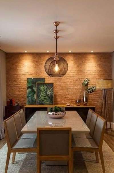 Dining, Furniture, Home Decor, Table, Lighting Designs by Contractor HA  Kottumba , Kasaragod | Kolo