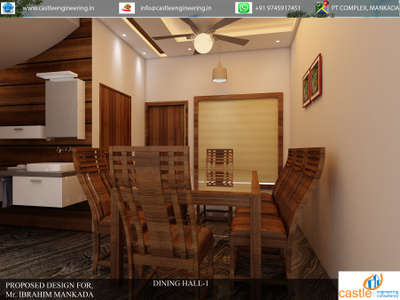 Dining, Furniture, Table, Lighting, Window Designs by Civil Engineer Castle   Engineering Consultancy , Malappuram | Kolo