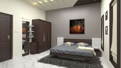 Bedroom, Furniture, Storage, Lighting, Ceiling Designs by Architect muhammed ashraf mmuhammed ashraf, Malappuram | Kolo