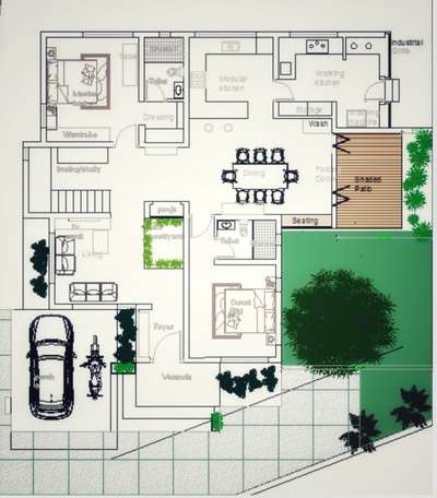 Plans Designs by Architect Prolines  property management, Kozhikode | Kolo