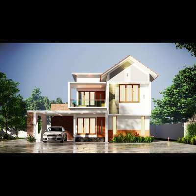 Exterior Designs by Civil Engineer Dinesh  v, Alappuzha | Kolo