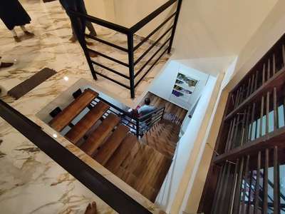 Flooring, Staircase, Window Designs by Contractor Alano Homes  Kasaragod, Kasaragod | Kolo