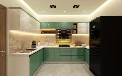 Kitchen Designs by Interior Designer Retheep R, Pathanamthitta | Kolo