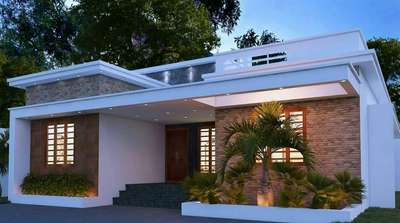 Exterior, Lighting Designs by Contractor Abin Peter, Ernakulam | Kolo