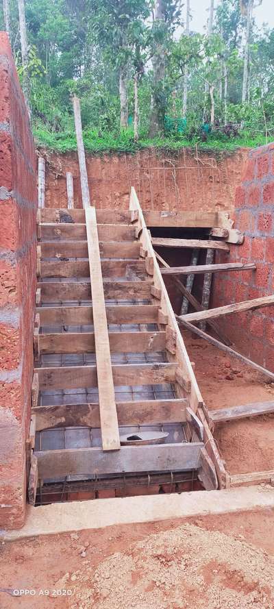 Staircase Designs by Civil Engineer AMAL Prasanth, Wayanad | Kolo