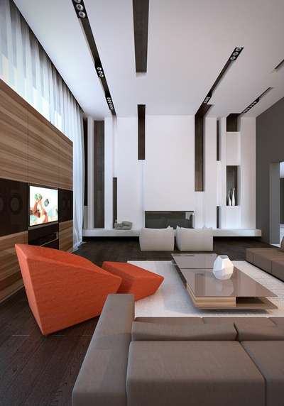 Ceiling, Living, Furniture, Storage, Table Designs by Contractor Keshav Jangid, Jodhpur | Kolo