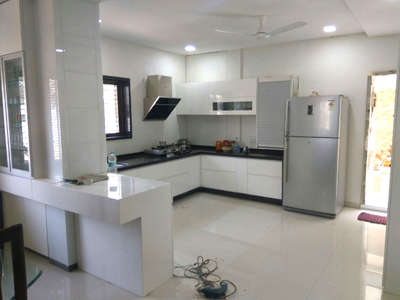 Ceiling, Kitchen, Lighting, Storage Designs by Interior Designer Dhwani Nagar, Indore | Kolo