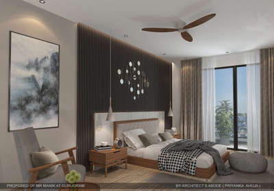 Bedroom, Furniture, Storage, Wall, Lighting Designs by 3D & CAD Alex sheikh, Faridabad | Kolo