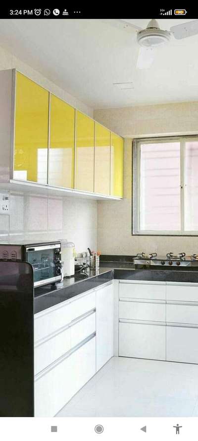 Kitchen, Storage, Window Designs by Contractor Rajendra Mehra, Jaipur | Kolo